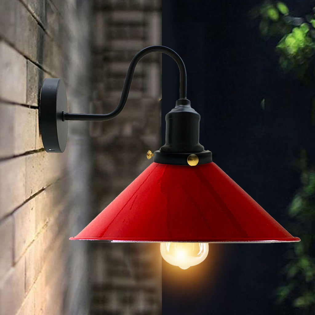 Industrial Wall Lights Indoor Swan Neck Indoor Sconce