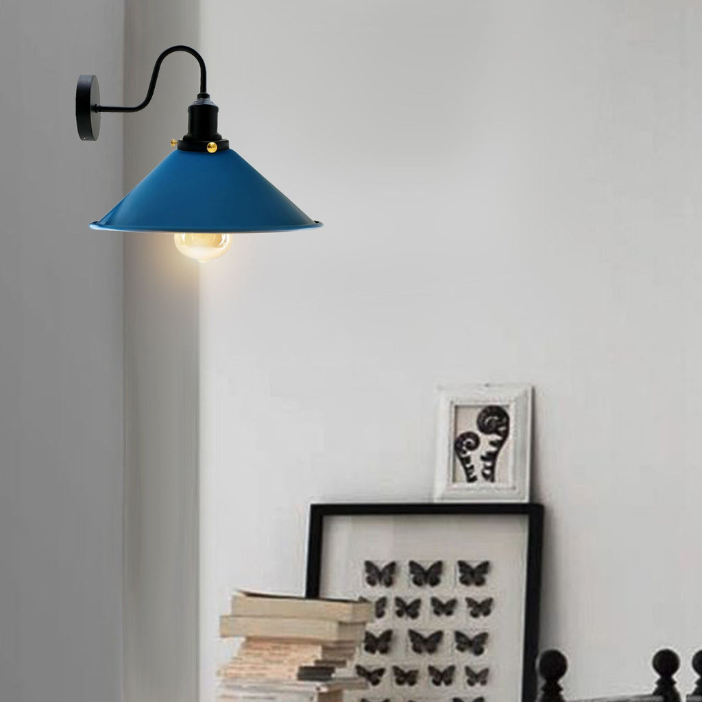 Industrial Wall Lights Indoor Swan Neck Indoor Sconce