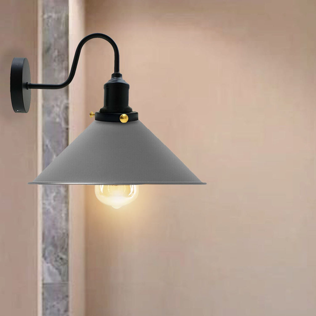 Industrial Wall Lights Indoor Swan Neck Indoor Sconce