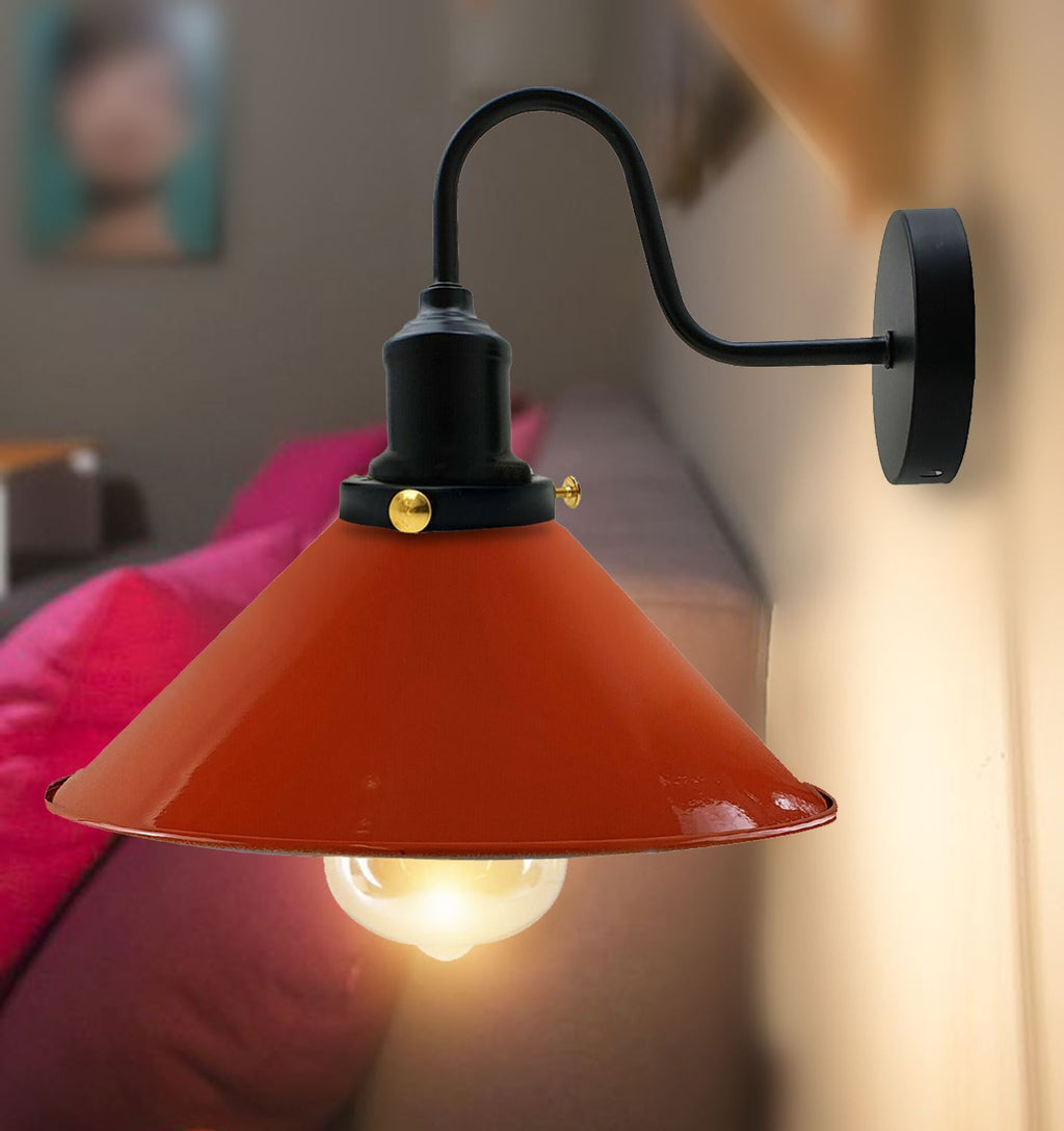 Industrial Wall Lights Indoor Swan Neck Indoor Sconce